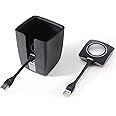 Barco ClickShare Tray and 2 ClickShare Buttons, Value Pack — Stylish Tray for a Clutter-Free Meeting Room, USB-A Buttons for ClickShare Wireless Display Presentation Systems, Video Conferencing System