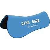 Harrison Howard Dyna-Sorb Full Shock Absorbing Memory Half Saddle Pad for Horse