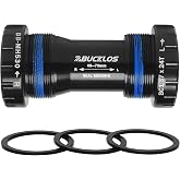 BUCKLOS Bike Bottom Bracket Replacement Threaded/PressFit/Direct Install BB | 68-73mm/86-92mm Ceramic/Steel Bearing Bottom Bracket--3 Types are Available for MTB/Ebike/Commuting/Road Bikes