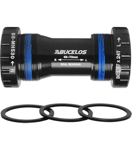 Bicycle Crank Bottom Bracket 68/73mm Threaded Bearings MTB Bike BB