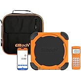 Elitech Wireless Refrigerant Scale 220 lb, Bluetooth HVAC Scale, LMC-210 | App Control, Wireless Remote Display, High Precision Measurement, Digital Display, HVAC Refrigerant Charging
