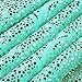 LANGRIA Mermaid Tail Blanket Glittering Flannel Super Soft Cozy Warm Lightweight for Kid Girl Adult All Season (60 x 25 inches, Green)
