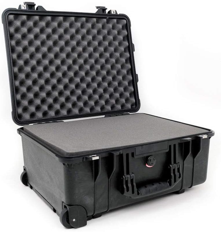 PELI 1560 Protector Case With Wheels and Retractable Handle, IP67 Watertight, 71L Capacity, Made in Germany - Image 3
