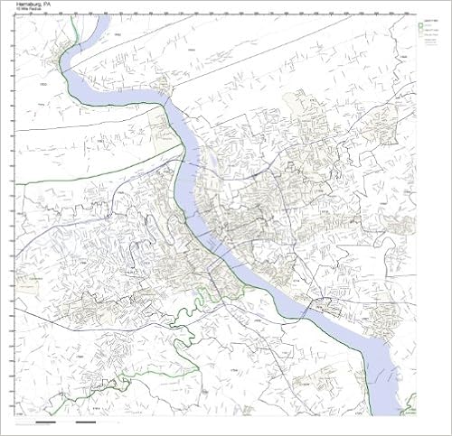 Harrisburg Zip Code Map Harrisburg, Pa Zip Code Map Laminated: Office Products - Amazon