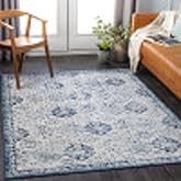 Artistic Weavers Andres Mosiac Oriental Area Rug, 5'3" x 7'1", Navy