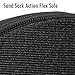 Sand Socks Vincere for Soccer, Volleyball, Snorkeling XS Black