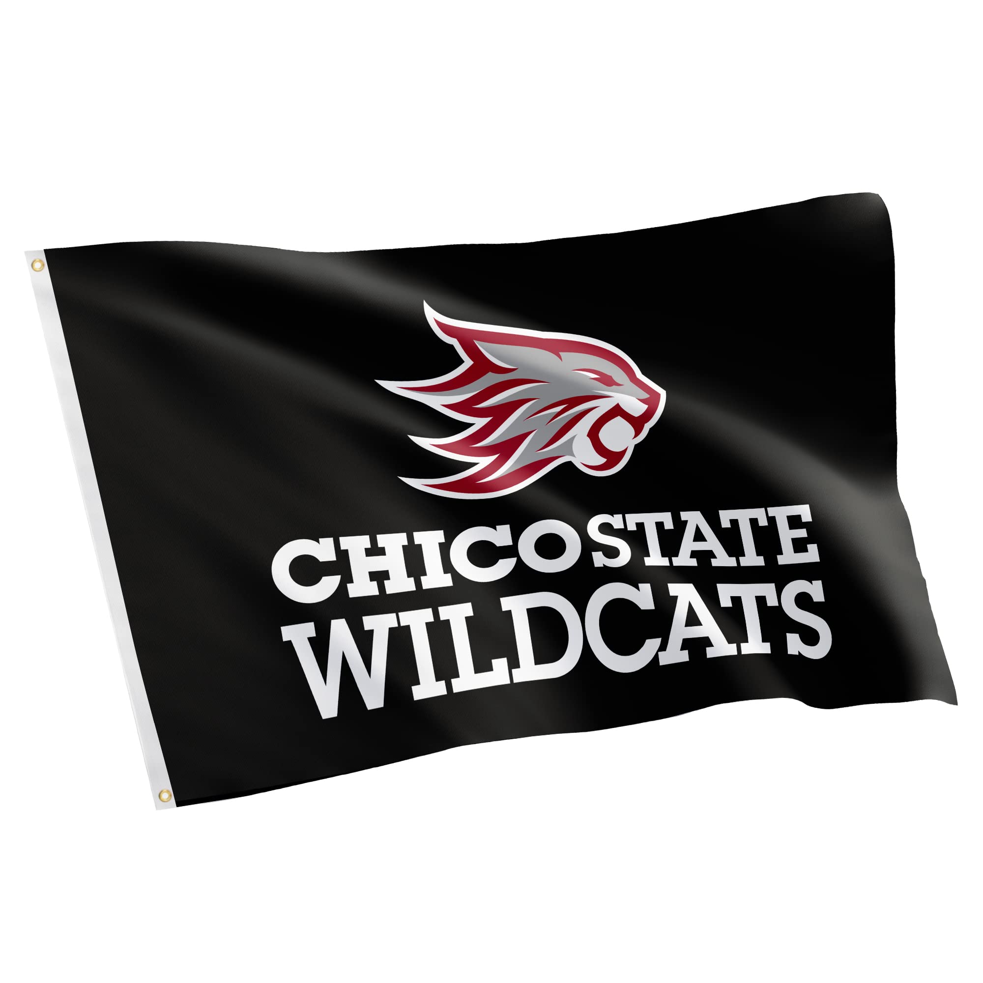 Photo 1 of Desert Cactus Cal State Chico University California Flag Wildcats Banners 100% Polyester Indoor Outdoor 3x5 feet Flags (New Brand Style 2)