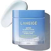 LANEIGE Water Sleeping Mask: Hydrating Korean Overnight Mask with Squalane & Probiotic-Derived Complex, for Bright, Glowing Skin & Barrier Support