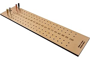 CROKINOLE CANADA 4 Player Crokinole Scorekeeper (4 Individual Players)