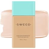 Sweed - Glass Skin Foundation (01 LIGHT C) | Long-Lasting Fluid Formula | Hydrate, Moisturize, Lift, Plump, Protect | Vegan, Cruelty-Free, Clean Beauty