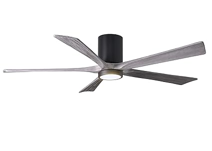 Matthews Ir5hlk Bk Bw 60 Irene 60 Outdoor Hugger Ceiling Fan With