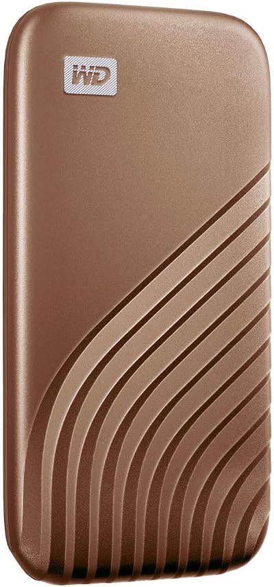 WD My Passport SSD 2TB Portable External SSD USB 3.2 Gen 2 Gold