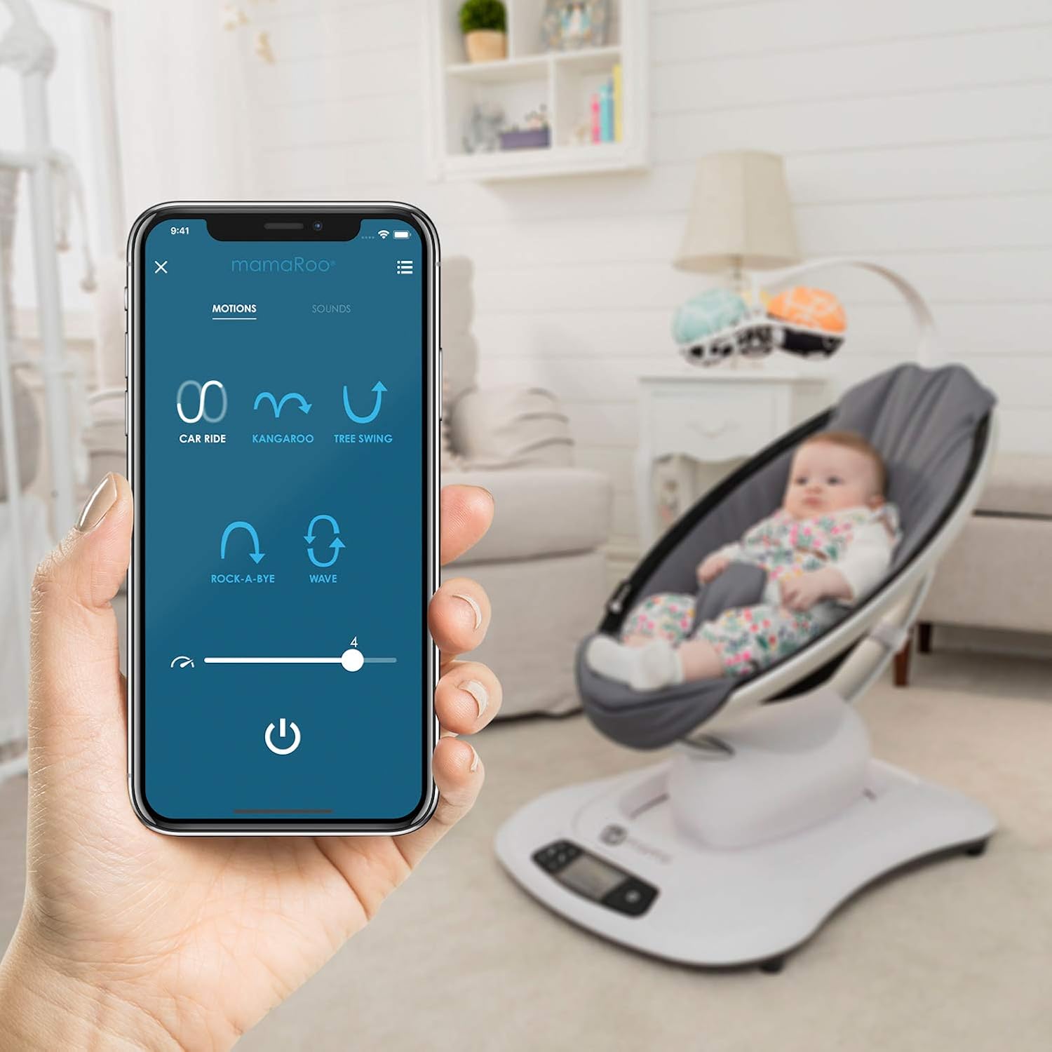 umoms baby rocker