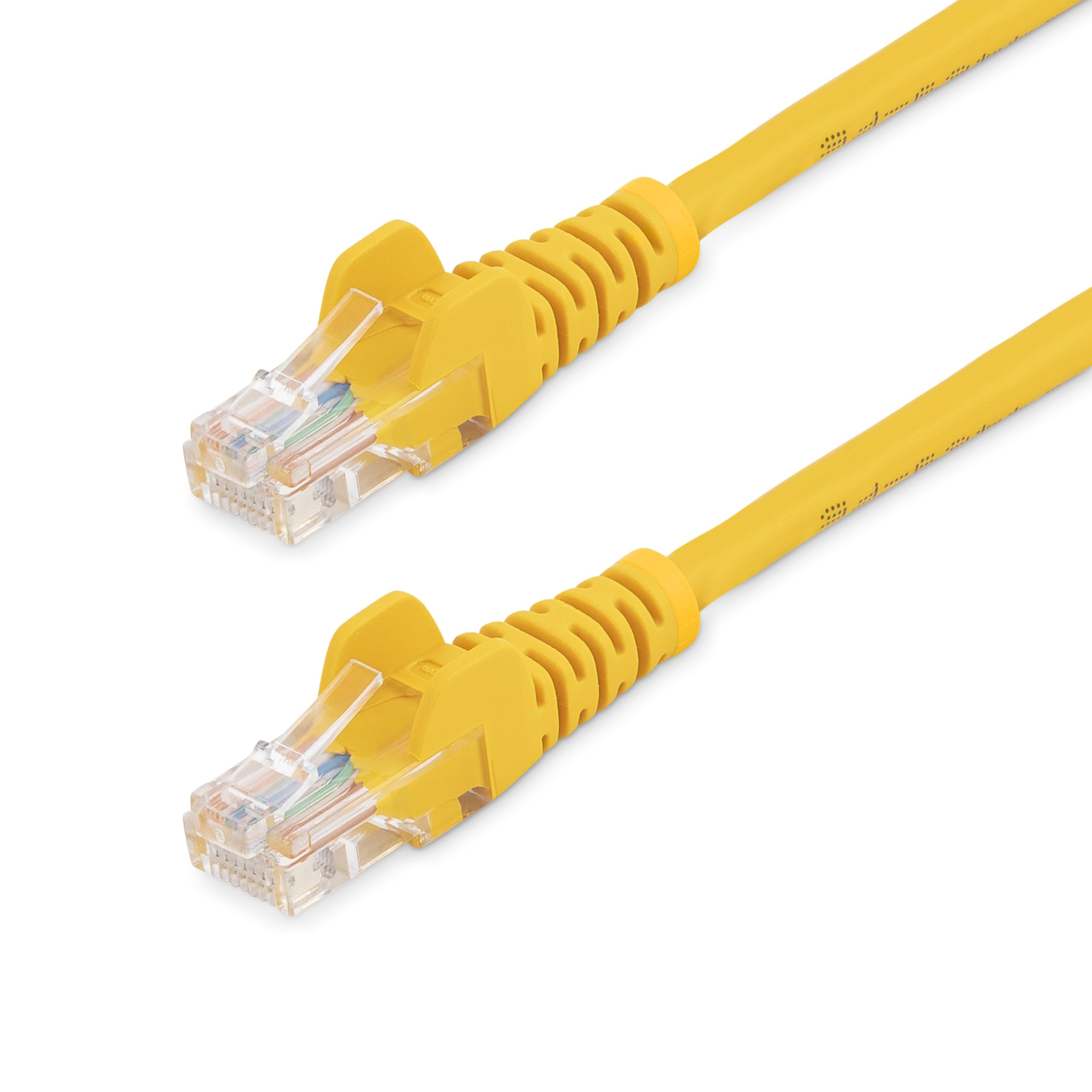 StarTech.com Cat5e Patch Cable with Snagless RJ45 Connectors - 6 ft, Yellow (45PATCH6YL)