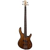 Cort ACTIONPJOPW Action PJ Bass Guitar Open Pore Walnut
