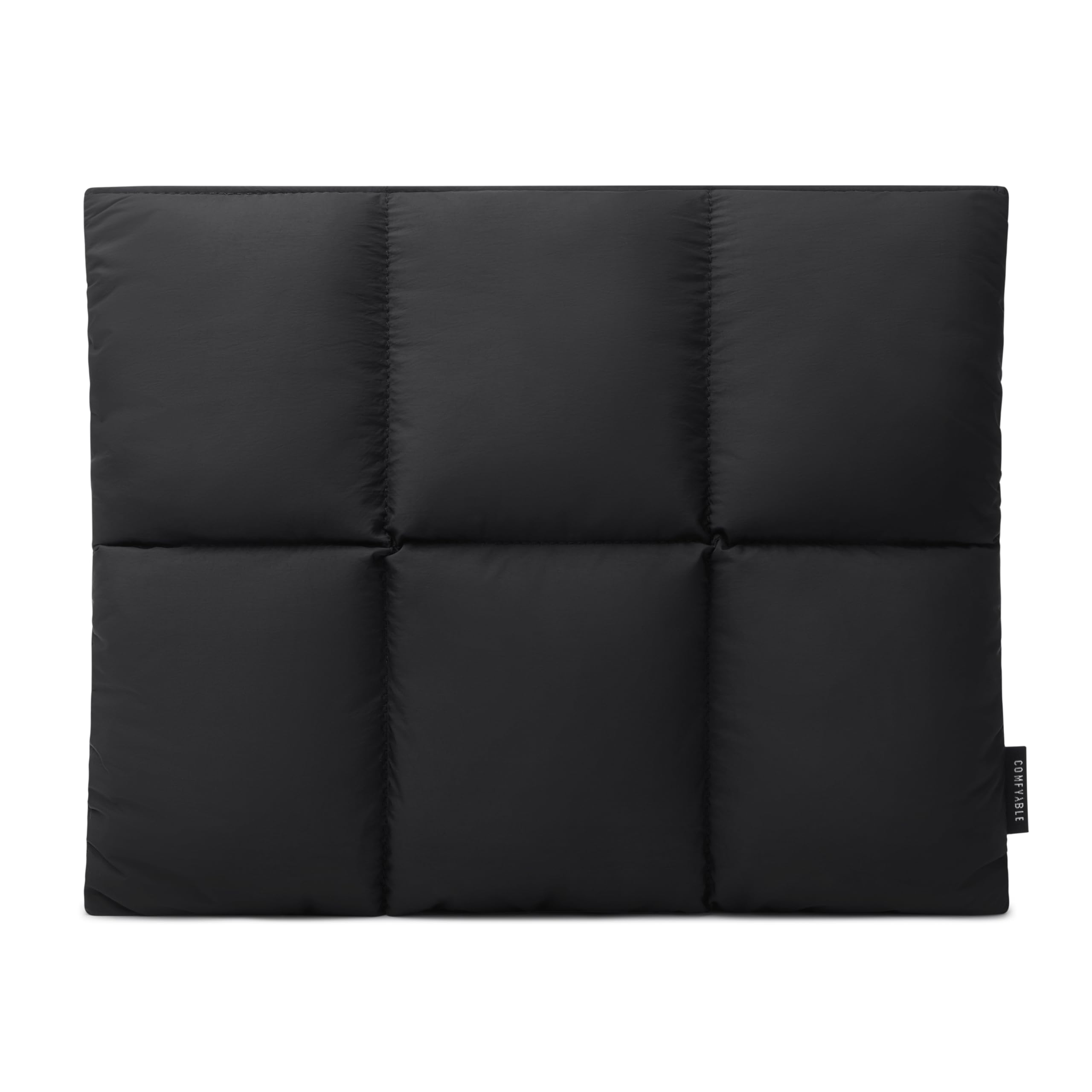 Photo 1 of Comfyable Puffy Laptop Sleeve 13 Inch 14 Inch, Quilted Puffer Laptop Carrying Case, Pillow Case Compatible with MacBook Air M4 2025 M3 M2 M1, MacBook Pro M4 Pro/Max, Black