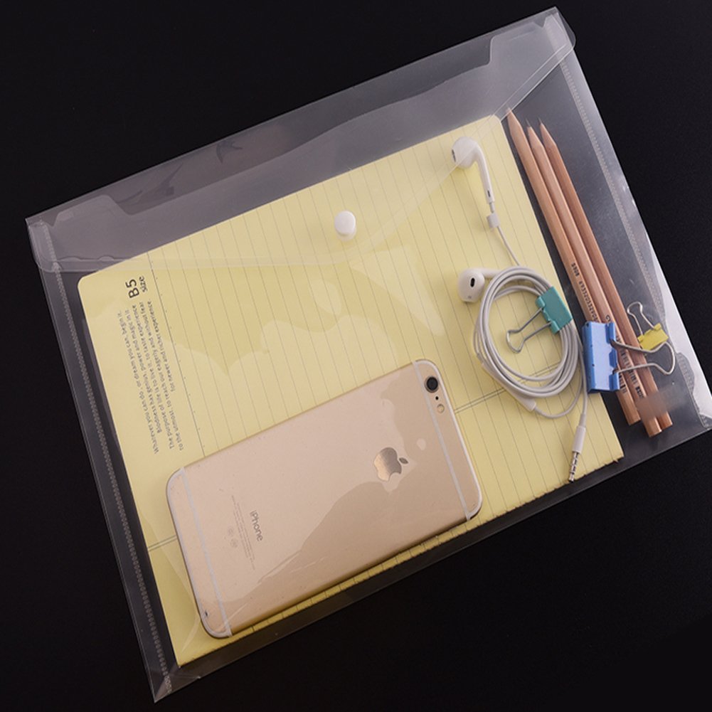 Plastic Envelopes 12Pack Poly Envelope With Snap Button Closure Plastic