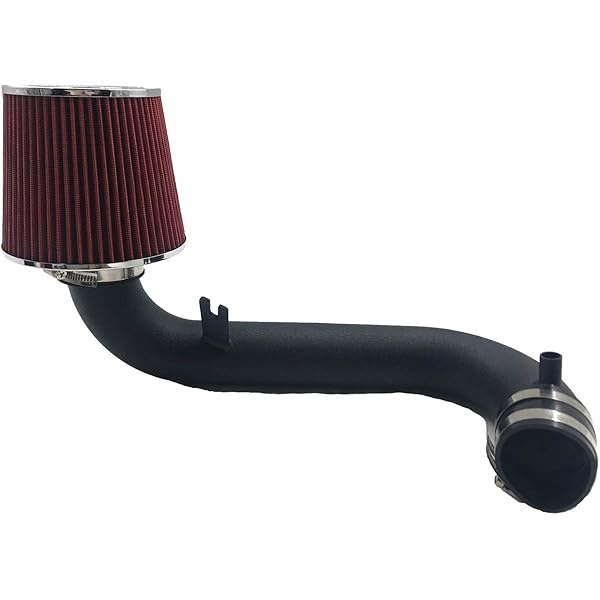 Amazon Com 2 5 Inch Cold Air Intake Kit With Filter Fit For Honda Civic 01 02 03 04 05 Dx Lx Ex Gx Vp At Mt 1 7l Black Tube Red Filter Automotive
