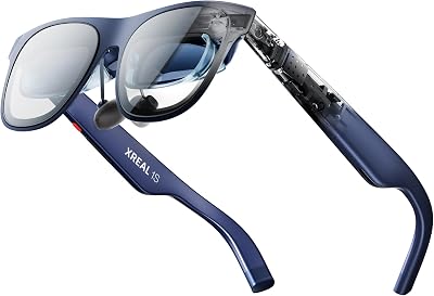 1S AR/XR Brille, 500" Virtuell Bildschirm, 52° Sichtfeld, Native 3DoF