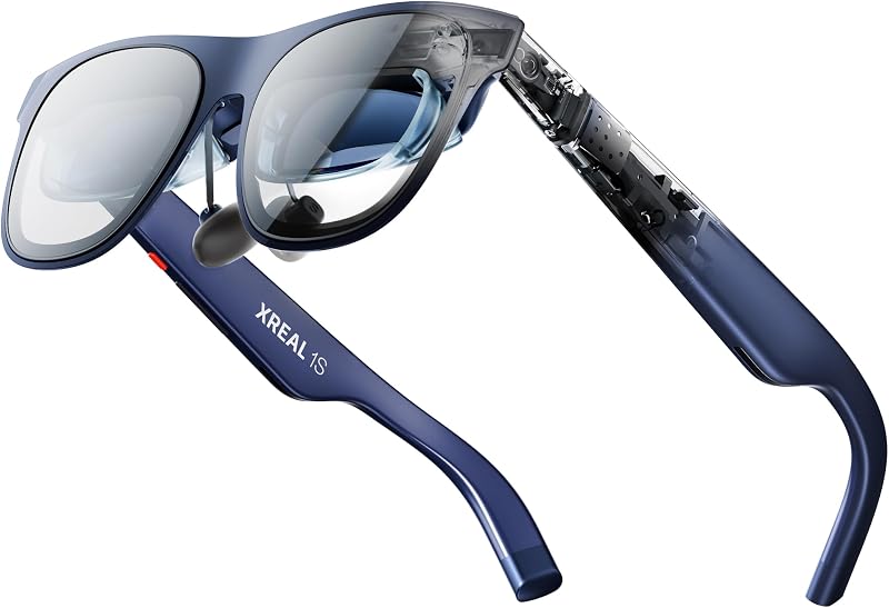 1S AR/XR Brille, 500" Virtuell Bildschirm, 52° Sichtfeld, Native 3DoF