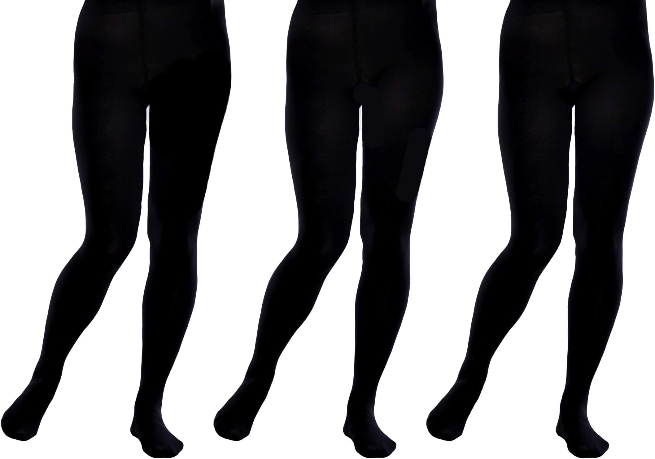 Aurellie Girls Opaque Plain School Tights 20,60,80,100 denier 9-16 Years packs of 3