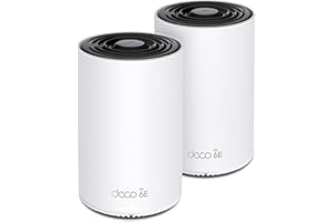 TP-Link Deco AXE4900 Tri-Band WiFi 6E Mesh WiFi System (Deco XE70 Pro)| 2.5G WAN/LAN Ports | 4.9 Gbps Wi-Fi | 5,500 Sq. Ft Coverage | Connect up to 200 Devices | New 6 GHz Band | 2-Pack |2024 Release