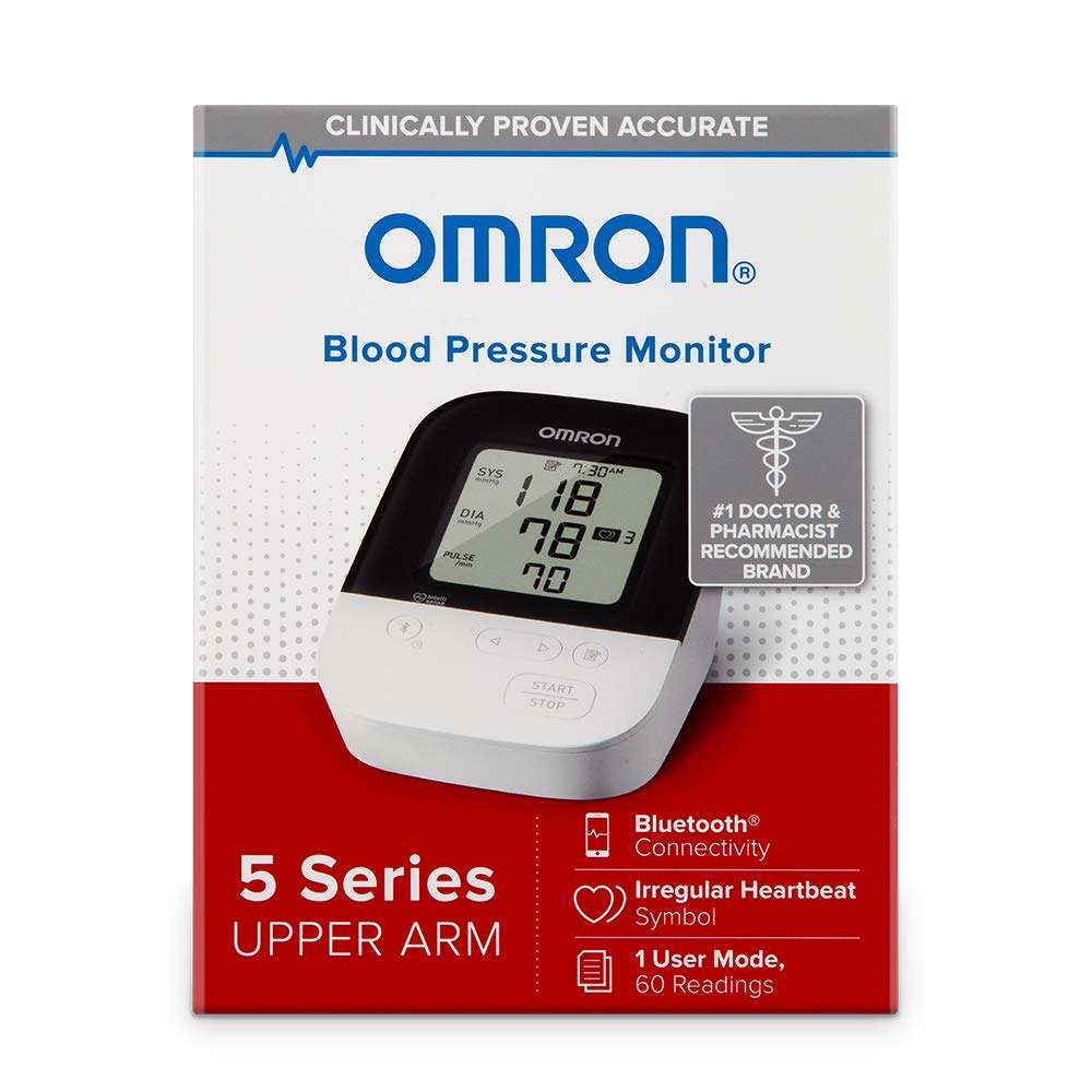 Omron 5 Series Wireless Upper Arm Blood Pressure Monitor