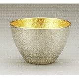 能作【酒器】【錫100%】 ぐい呑 金箔 [511270]  [NOUSAKU]