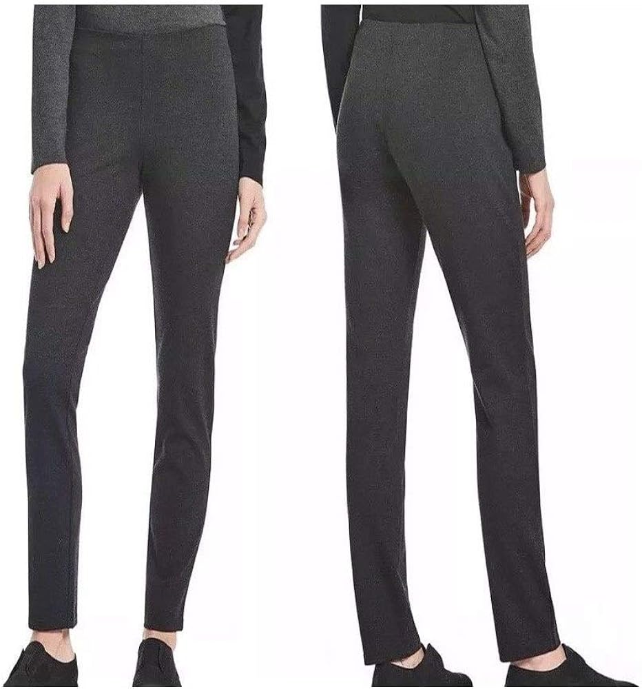 eileen fisher slim ponte pants