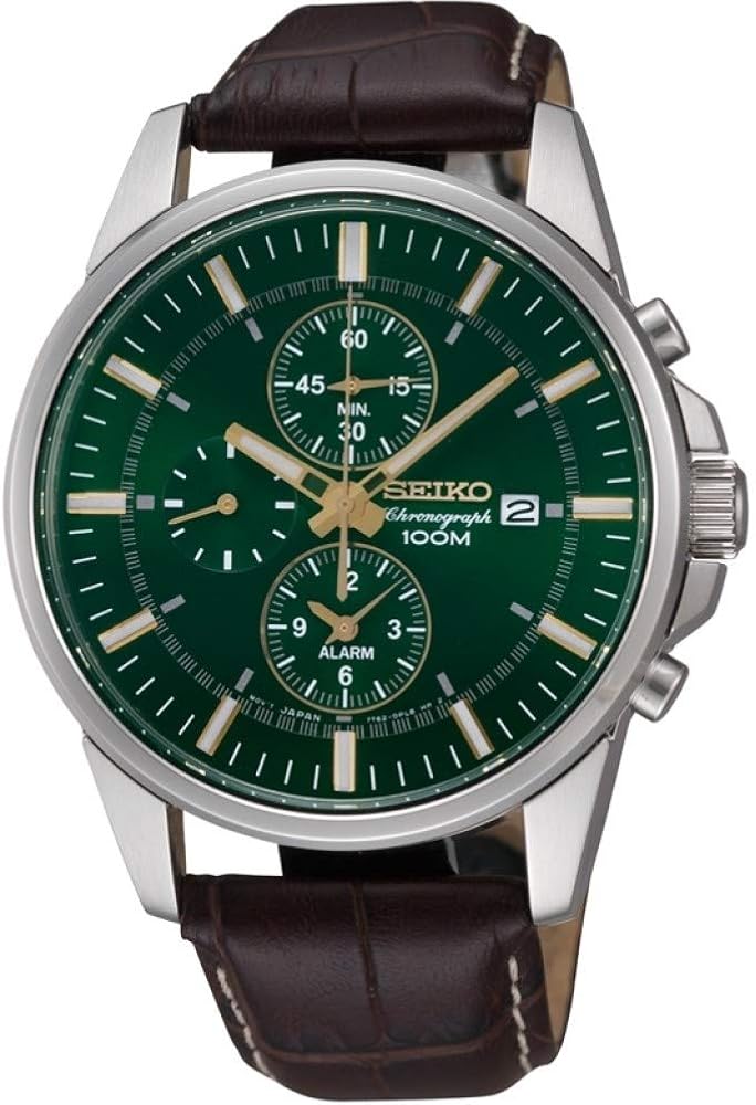 green face seiko watch