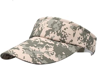 camouflage sun visor hat