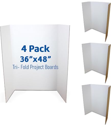 Amazon.com : Eco Brites 27136 Too Cool Tri-Fold Poster Board, 28 x