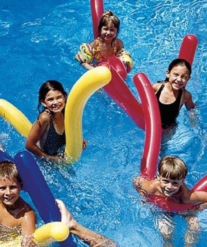 6 pk Doodles Inflatable Pool FLOAT Noodles Toy Learn To SWIM Water Aerobics 9008