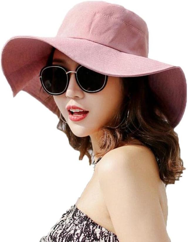 Sun Hat Solid Color Spring Summer Hat Women's Beach Top Hat