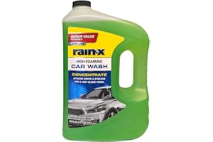 Rain-X 620191 Foaming Car Wash - 100 fl oz. High-Foaming, Concentrated Formula for Greater Cleaning Action, Safely Lifting Dirt, Grime and Residues for an Exceptional Clean