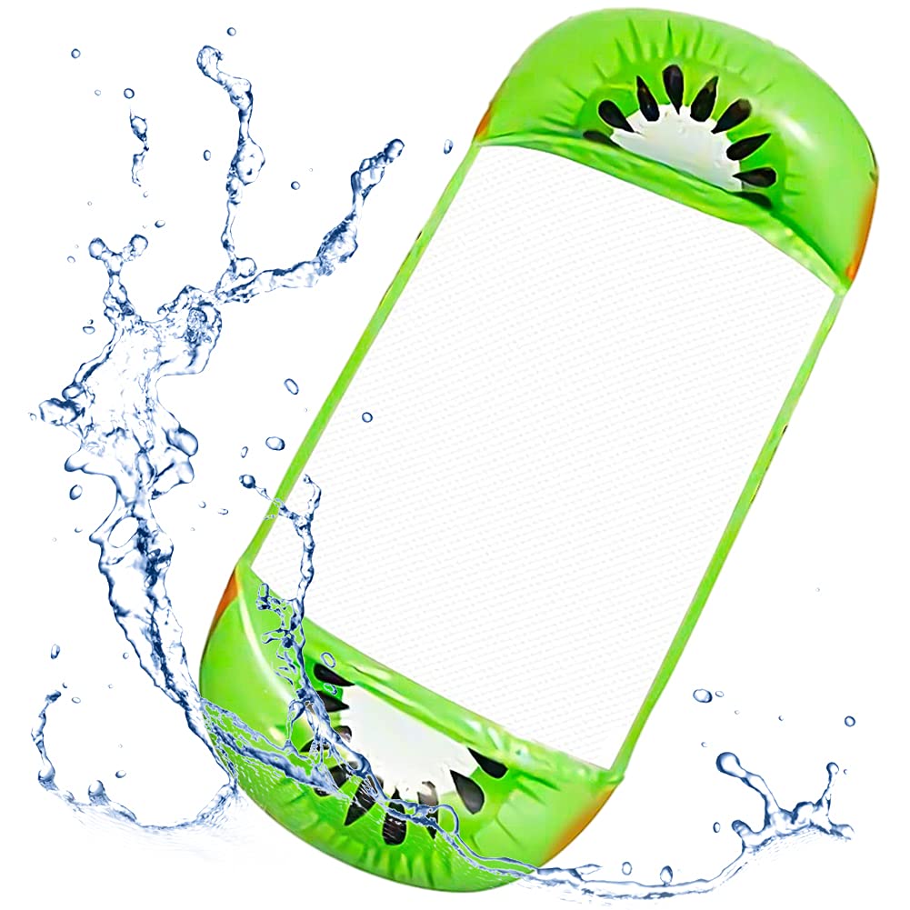 OYSJ Pool Hammock, 4 in 1 Water Hammock Swimming Pool Inflatables Portable Lilo Inflatable Lounger Chair Pool Float for Adults Hot Tub Summer Holiday