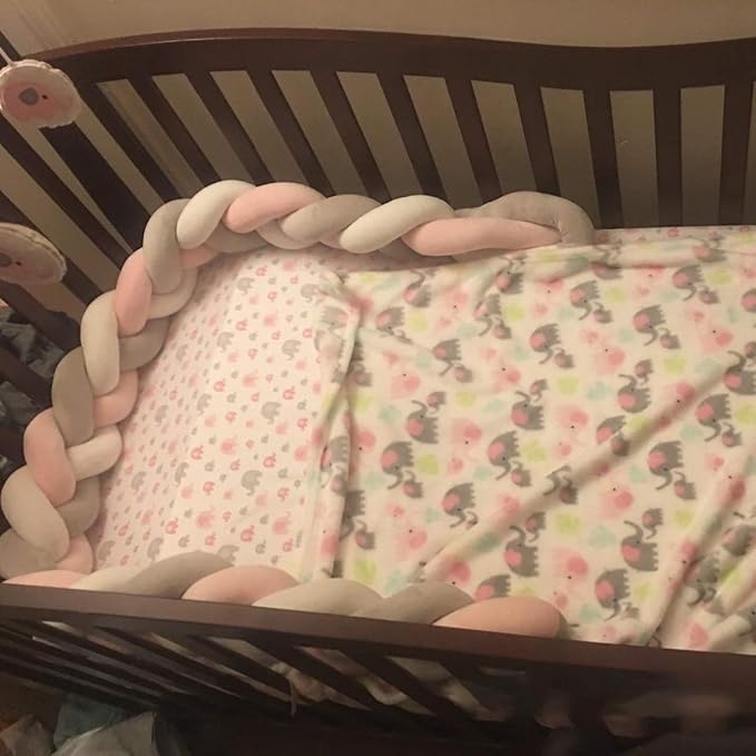 braided crib bumper safety