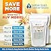 Orange Ginger Bath Salt 32 Ounces Epsom Salt with Natural Ginger and Orange Essential Oils Plus Vitamin C in BPA Free Pouch with Easy Press-Lock Seal