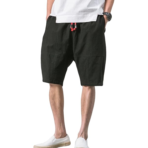WT02 Men's Basic Casual Twill Jogger Shorts 9