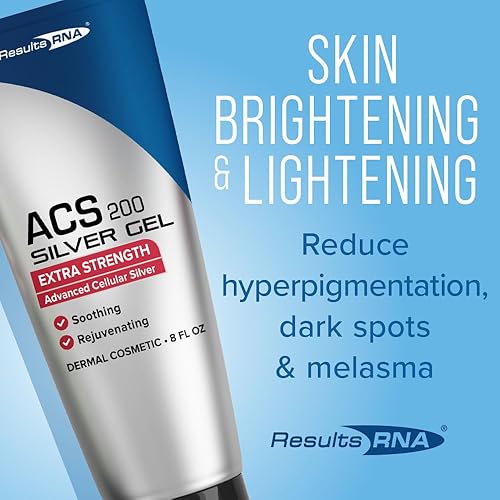 Results RNA ACS 200 Silver-Glutathione Gel  Advanced Cellular Colloidal  Silver Gel for Wound Care & Superior Dermal Healing. Clinically Proven.  Recommended by Doctors Worldwide (8 oz) in Kenya | Whizz Eczema,