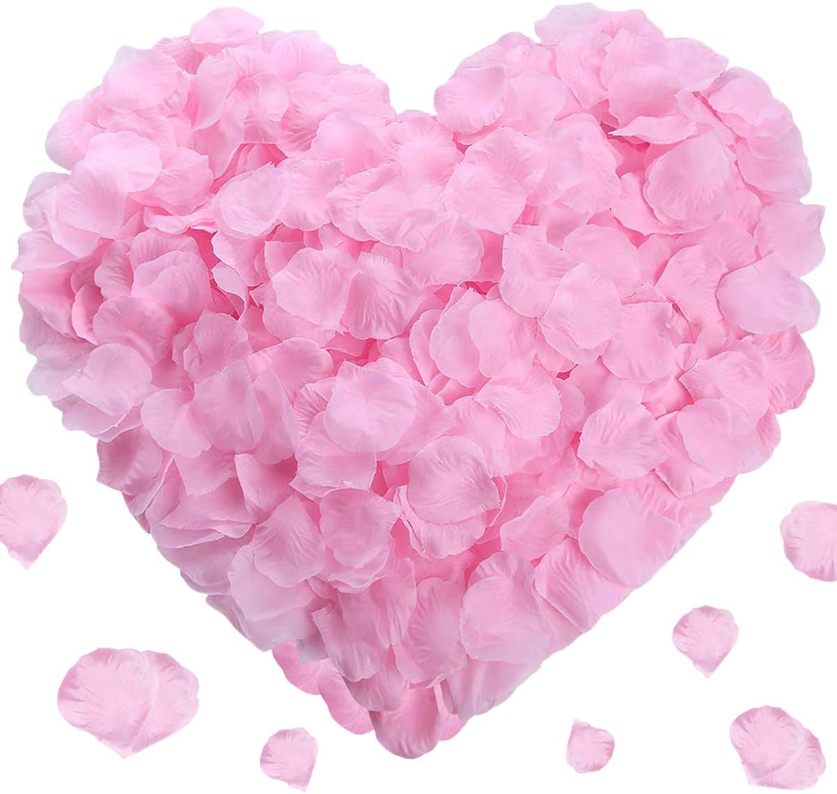 3000pcs Silk Rose Petals, Artificial Flower Petals for Wedding Aisle
