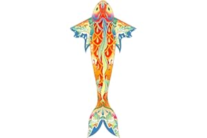 predolo Koi Big Kite Giant Carp Kite Creative Lightweight Classic Reusable Chinese