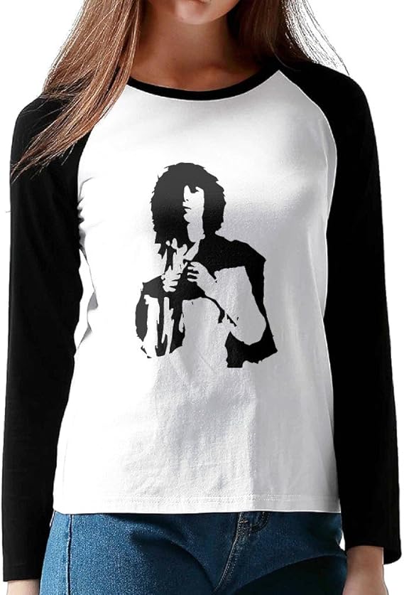 Amazon Co Jp Typhoon Kaori レディース ラグラン 長袖tシャツ ロックの詩人 パンク女王 カッコいいバンド 音楽 クールスター カリスマ アート カジュアル ロングスリーブ 服 ファッション小物