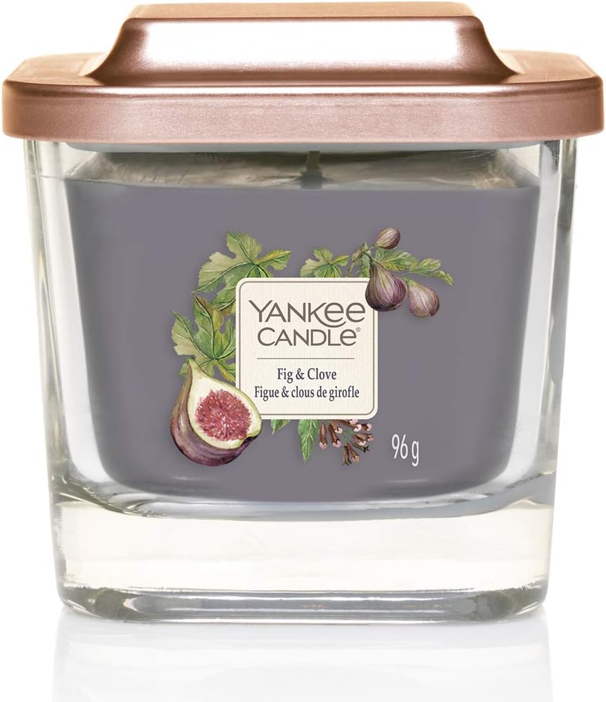 Yankee Candle Elevation Kollektion, kleine quadratische Duftkerze mit 1
