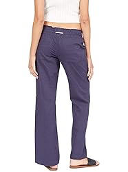 Roxy womens Oceanside Pants, Mood Indigo, Medium US