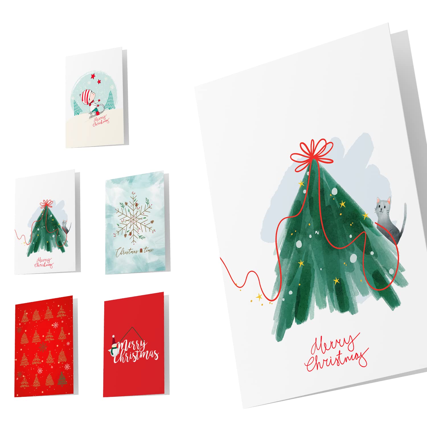 Unicef - Pack of 10 Christmas Cards,Christmas Time