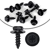 Gistilli 10pcs Front Fender Liner Bolts Bumper Cover Splash Shield Mud Guard Screws Compatible with Lexus Toyota Camry Coroll