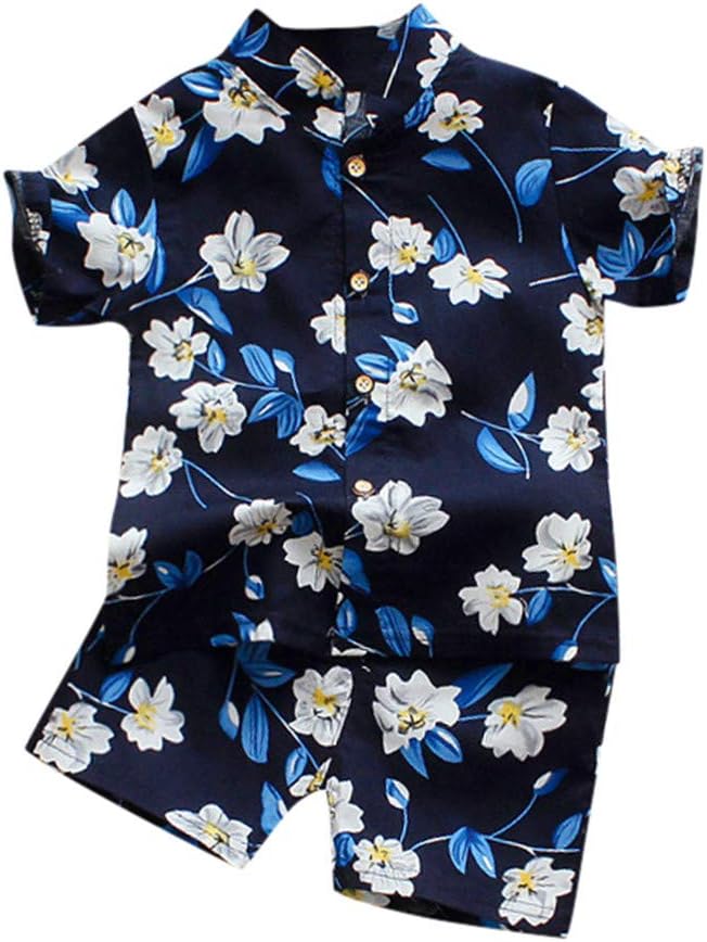 Summer Toddler Kids Baby Boys Girl Leisure Cute Cartoon Pajamas Sleepwear Cotton T Shirt Shorts Clothes Set New