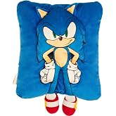 Sonic The Hedgehog Anime Kids Super Plush Cozy Snuggle 3D Pillow (Officially Licensed Product) by Franco