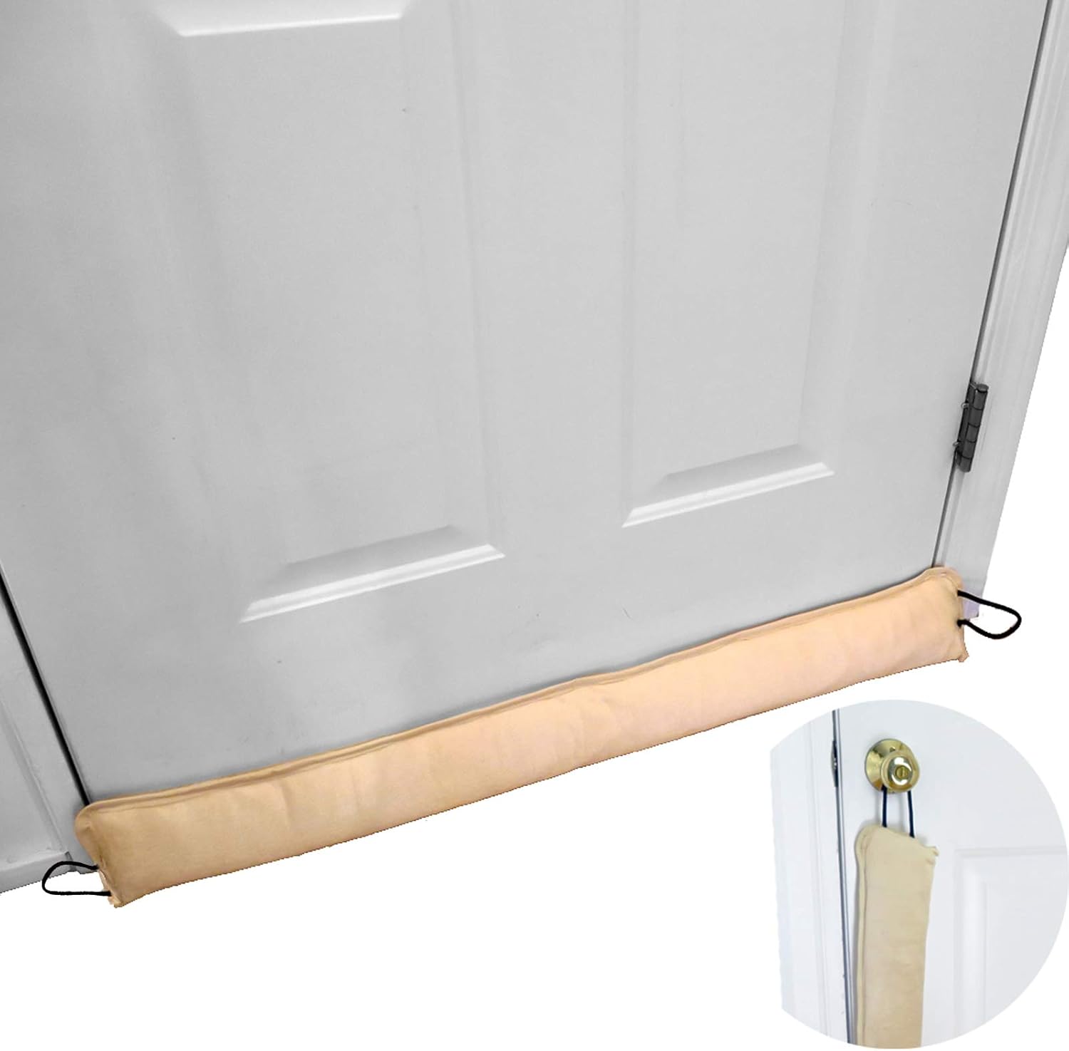 Draft Stoppers - Evelots 4 Pack Door/Window Draft Stopper-Hanging-36 Inches -Block Cold Air/Dust